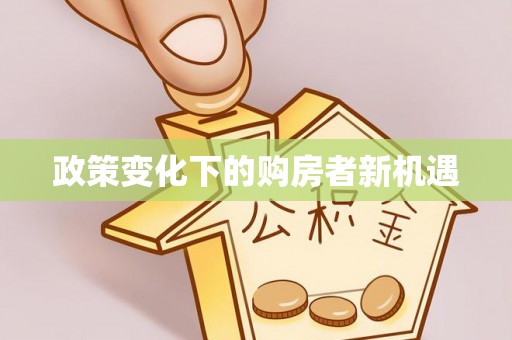 泗阳政策变化下的购房者新机遇