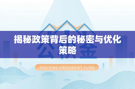 泗阳揭秘政策背后的秘密与优化策略