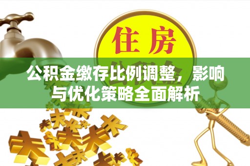 泗阳公积金缴存比例调整，影响与优化策略全面解析