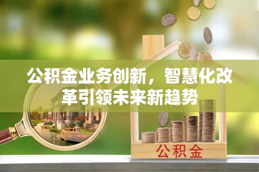 泗阳公积金业务创新，智慧化改革引领未来新趋势
