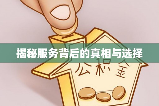 泗阳揭秘服务背后的真相与选择
