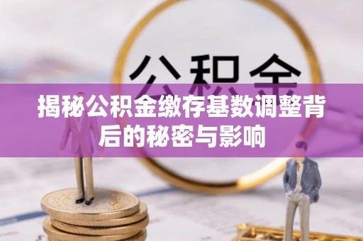 泗阳揭秘公积金缴存基数调整背后的秘密与影响