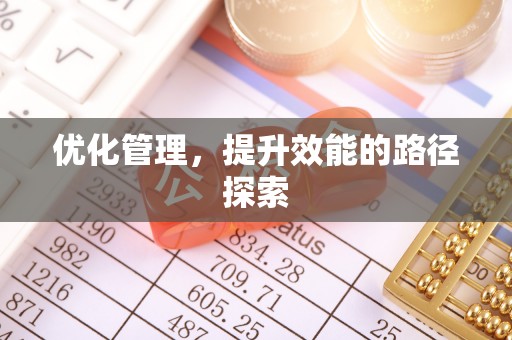 泗阳优化管理，提升效能的路径探索