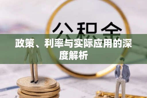 泗阳政策、利率与实际应用的深度解析