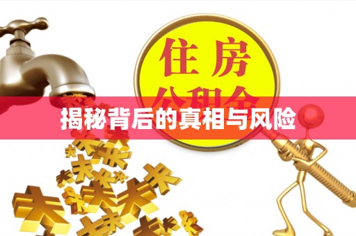 泗阳揭秘背后的真相与风险