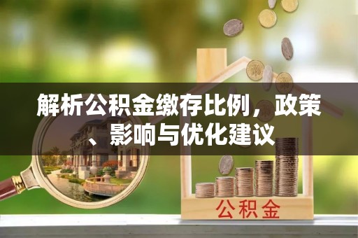 泗阳解析公积金缴存比例，政策、影响与优化建议