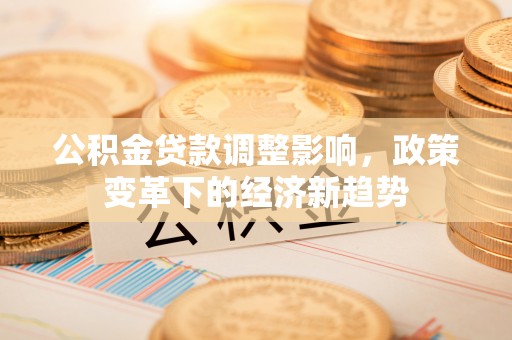 泗阳公积金贷款调整影响，政策变革下的经济新趋势