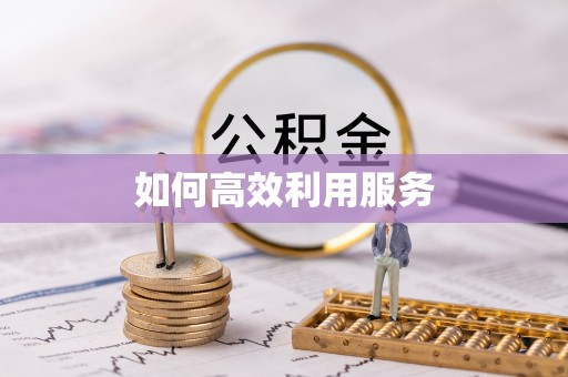 泗阳如何高效利用服务