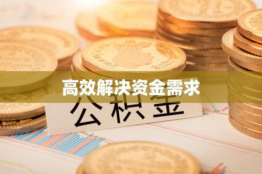 泗阳高效解决资金需求