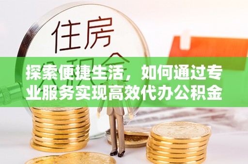 泗阳探索便捷生活，如何通过专业服务实现高效代办公积金提取