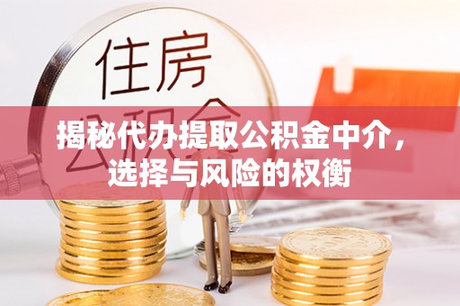 泗阳揭秘代办提取公积金中介，选择与风险的权衡