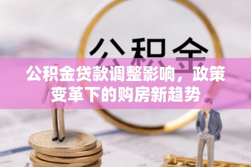 泗阳公积金贷款调整影响，政策变革下的购房新趋势