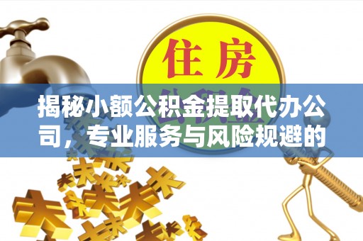 泗阳揭秘小额公积金提取代办公司，专业服务与风险规避的平衡艺术