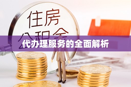 泗阳代办理服务的全面解析