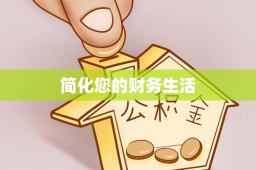 泗阳简化您的财务生活