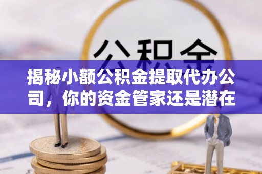 泗阳揭秘小额公积金提取代办公司，你的资金管家还是潜在风险？
