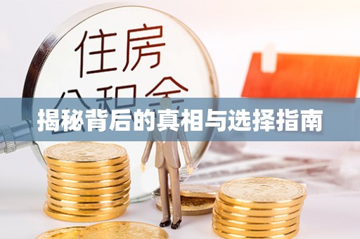 泗阳揭秘背后的真相与选择指南