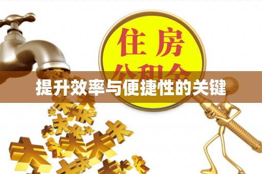 泗阳提升效率与便捷性的关键