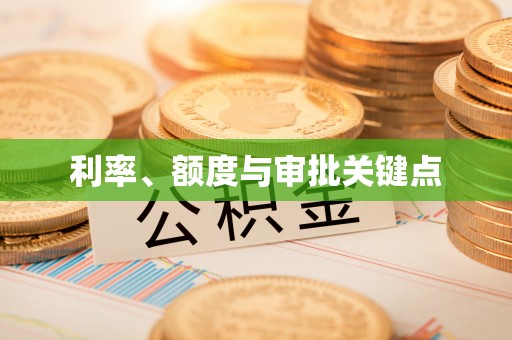 泗阳利率、额度与审批关键点