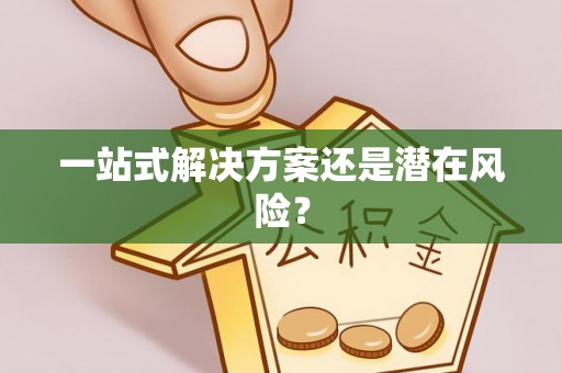 泗阳一站式解决方案还是潜在风险？